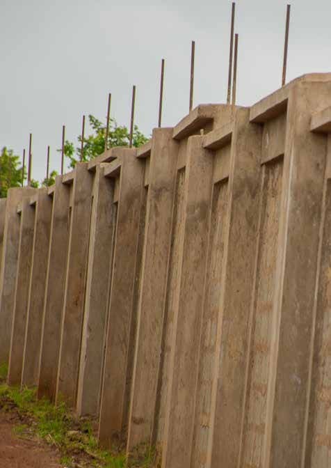 Emidan Farm wall
