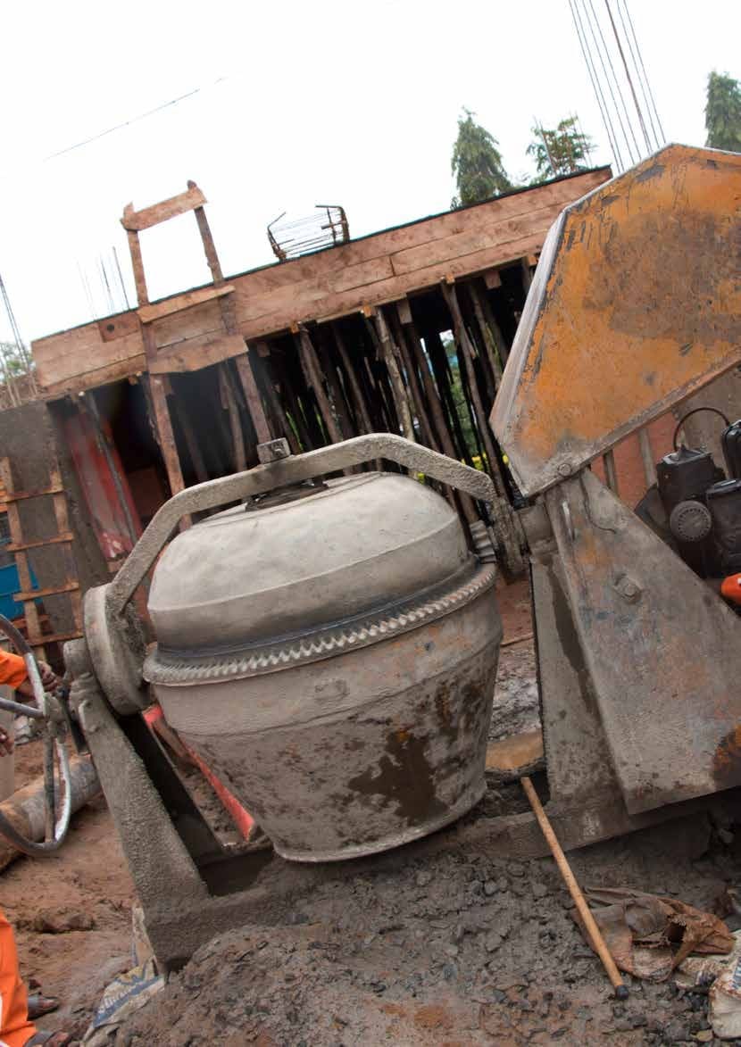 Concrete Mixer construction equipment available for hire from RIPANA in Embu, Kenya